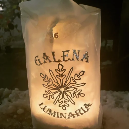 Galena Luminaria bag