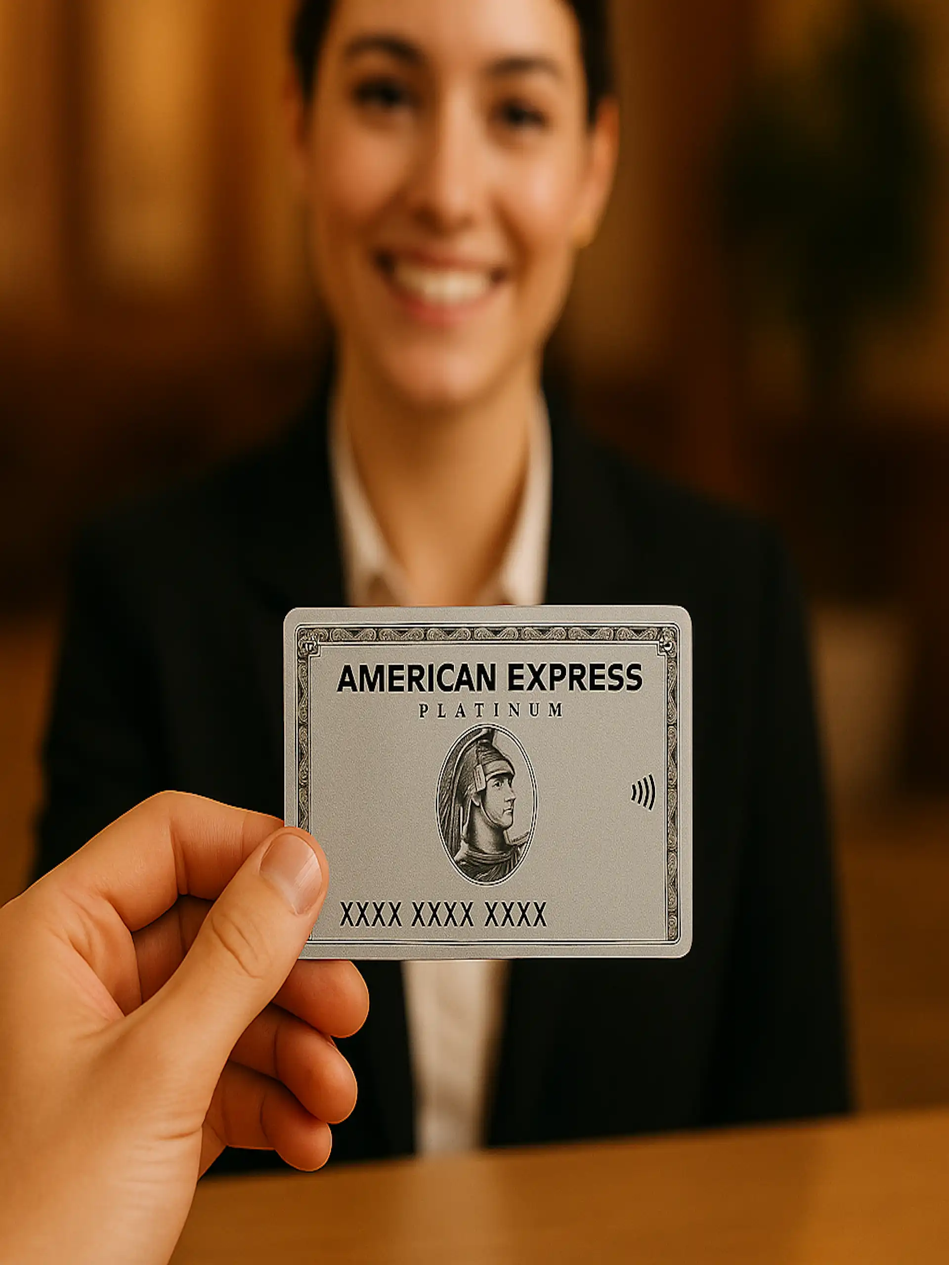 Amex Platinum hotel reception