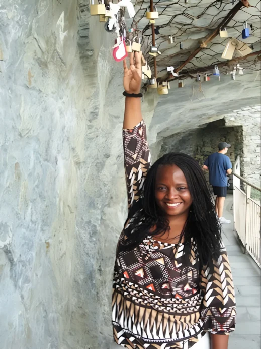 Stacey love locks, Cinque Terre Italy, Via dell Am
