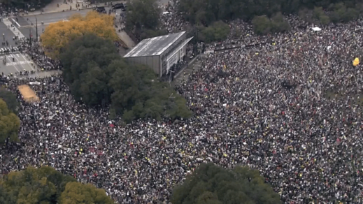 WMAQ, NBC Grant Park No Kings, 10-18-25Chicago