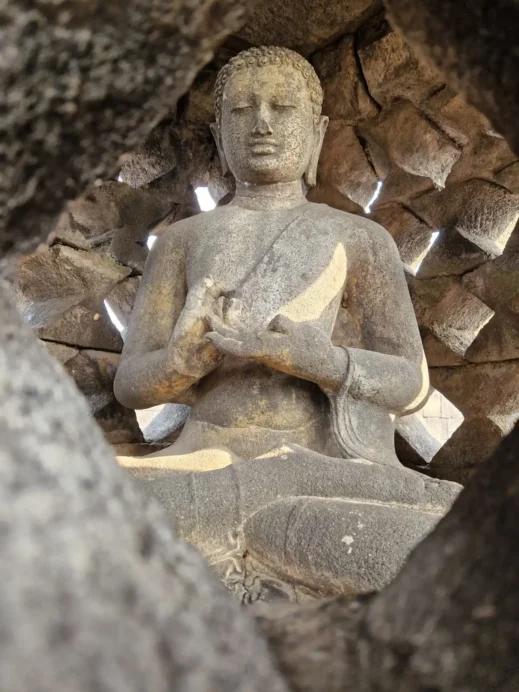 Borobudur Temple statue