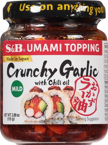 Amazon, S&B Chili Oil with Crunchy Garlic