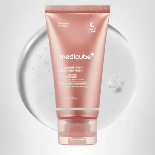 Amazon, medicube Collagen Overnight Wrapping Peel Off Facial Mask