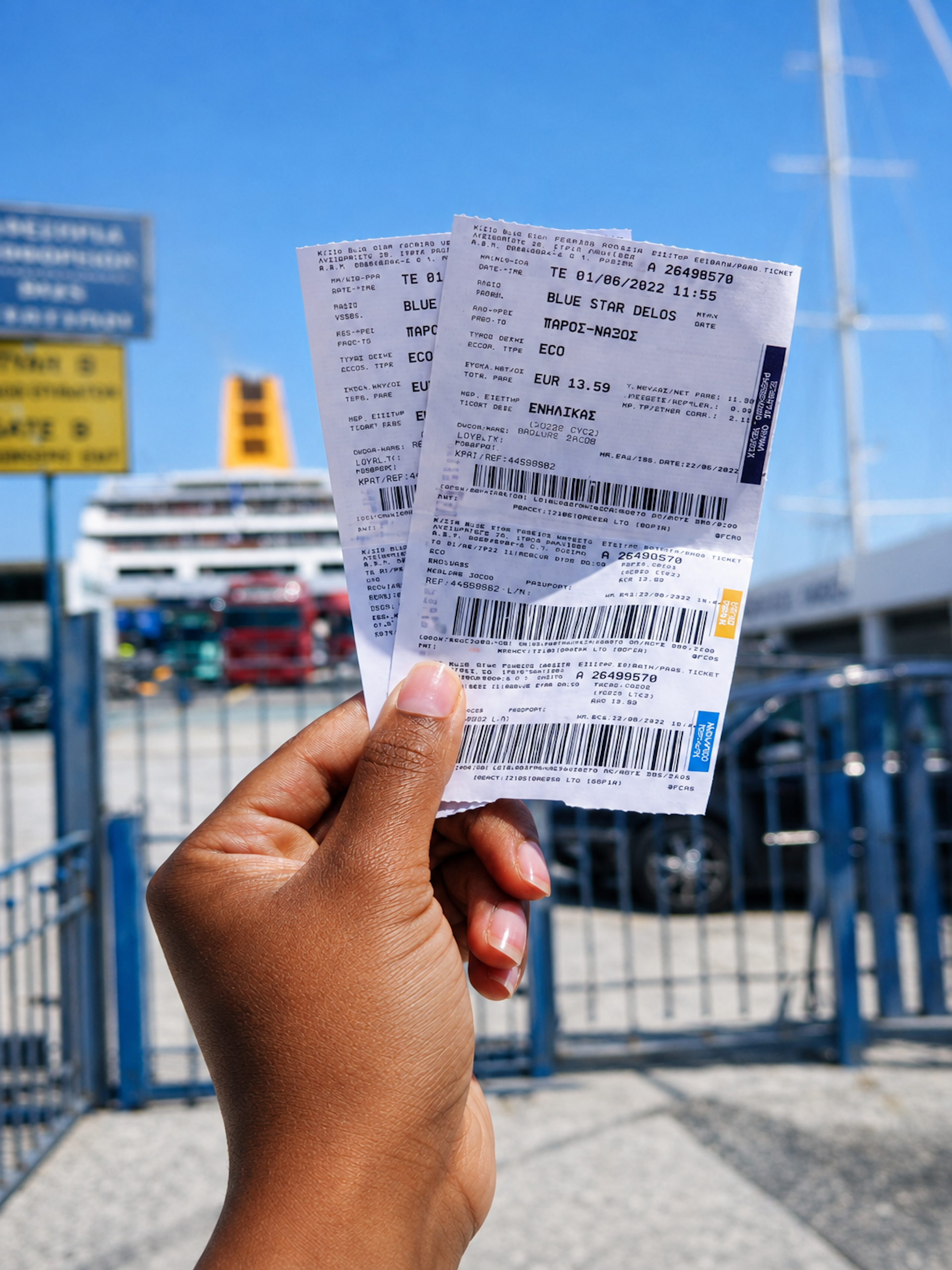 Blue Star Ferry Tickets from Kos to Santorini
