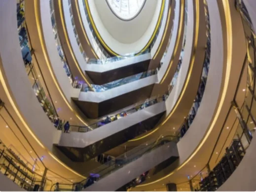 Shinsegae Centum atrium in Busan