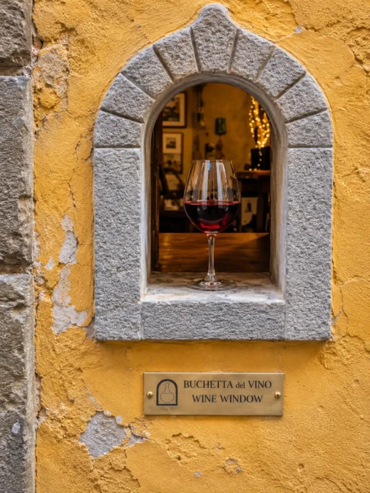 Florence, Italy, BUCHETTA del VINO WINE WINDOW