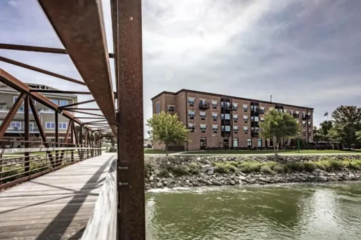 Beloit metal bridge