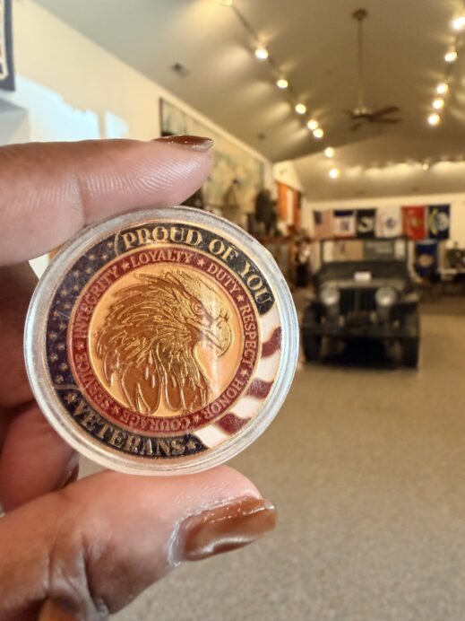 Kalona Historical Village challenge coin