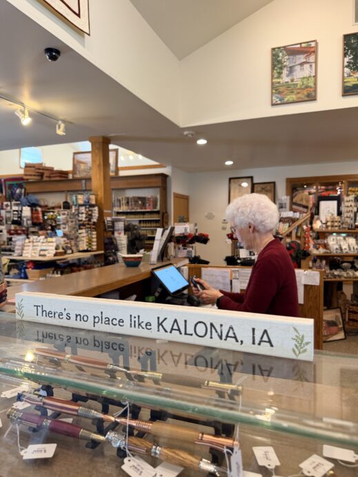 Kalona Historical Village front desk