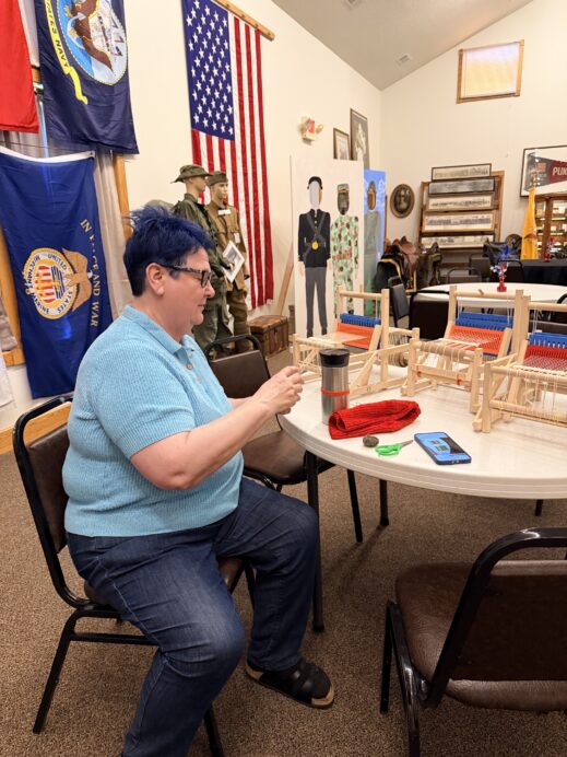 Kalona Historical Village loom weaving