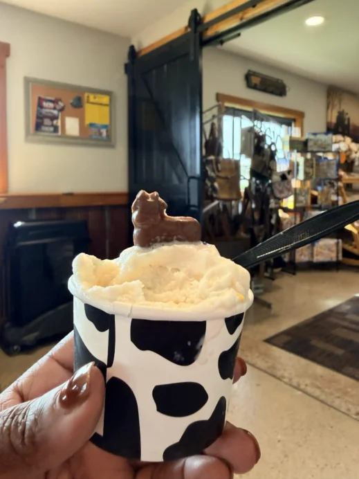 Ice Cream at the Creamery in Kalona