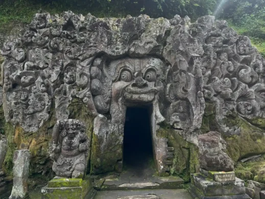 Goa Gajah Temple in Ubud Indonesia