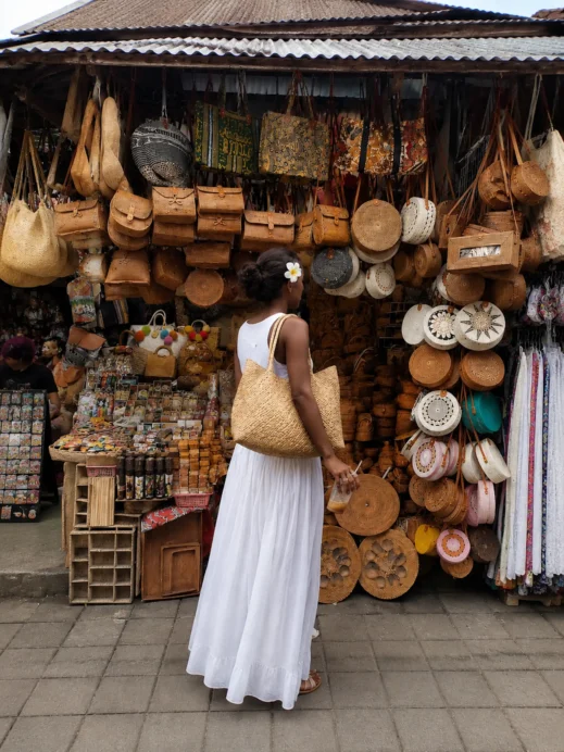 Shopping in Bali Indonesia