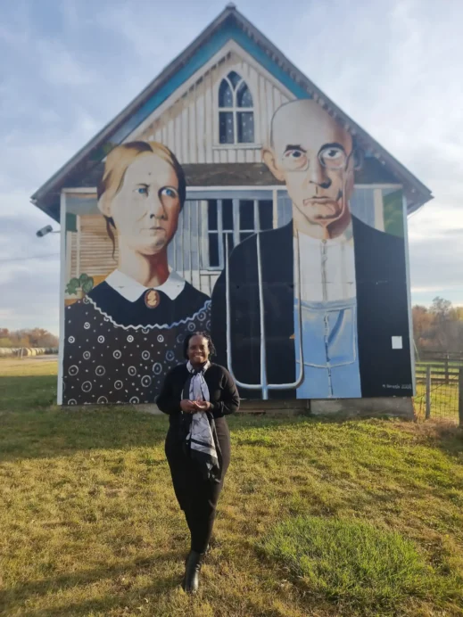 Stacey Cedar Rapids American Gothic