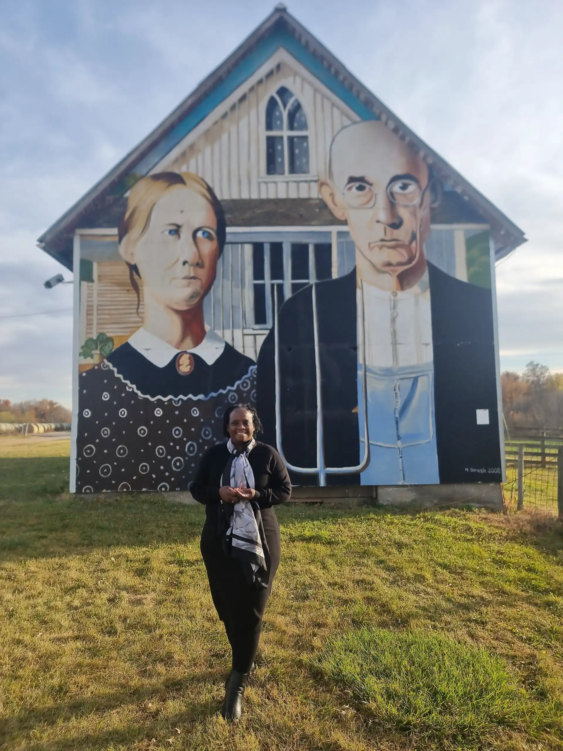 Stacey Cedar Rapids American Gothic