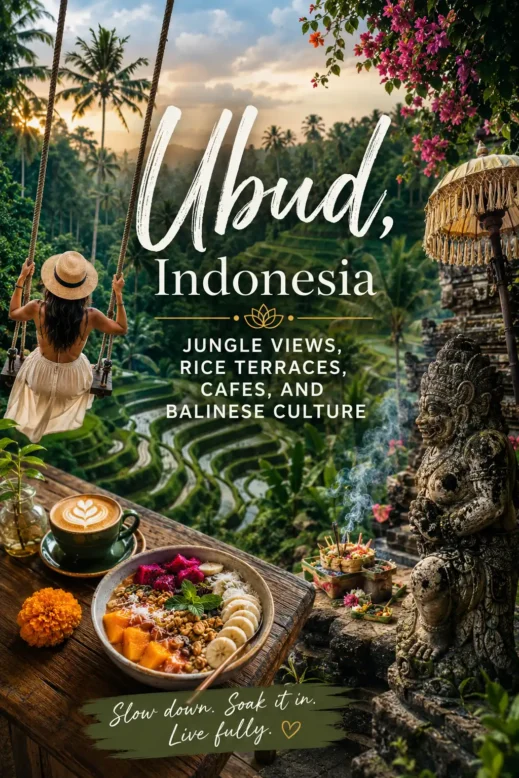 Ubud Indonesia jungle pin