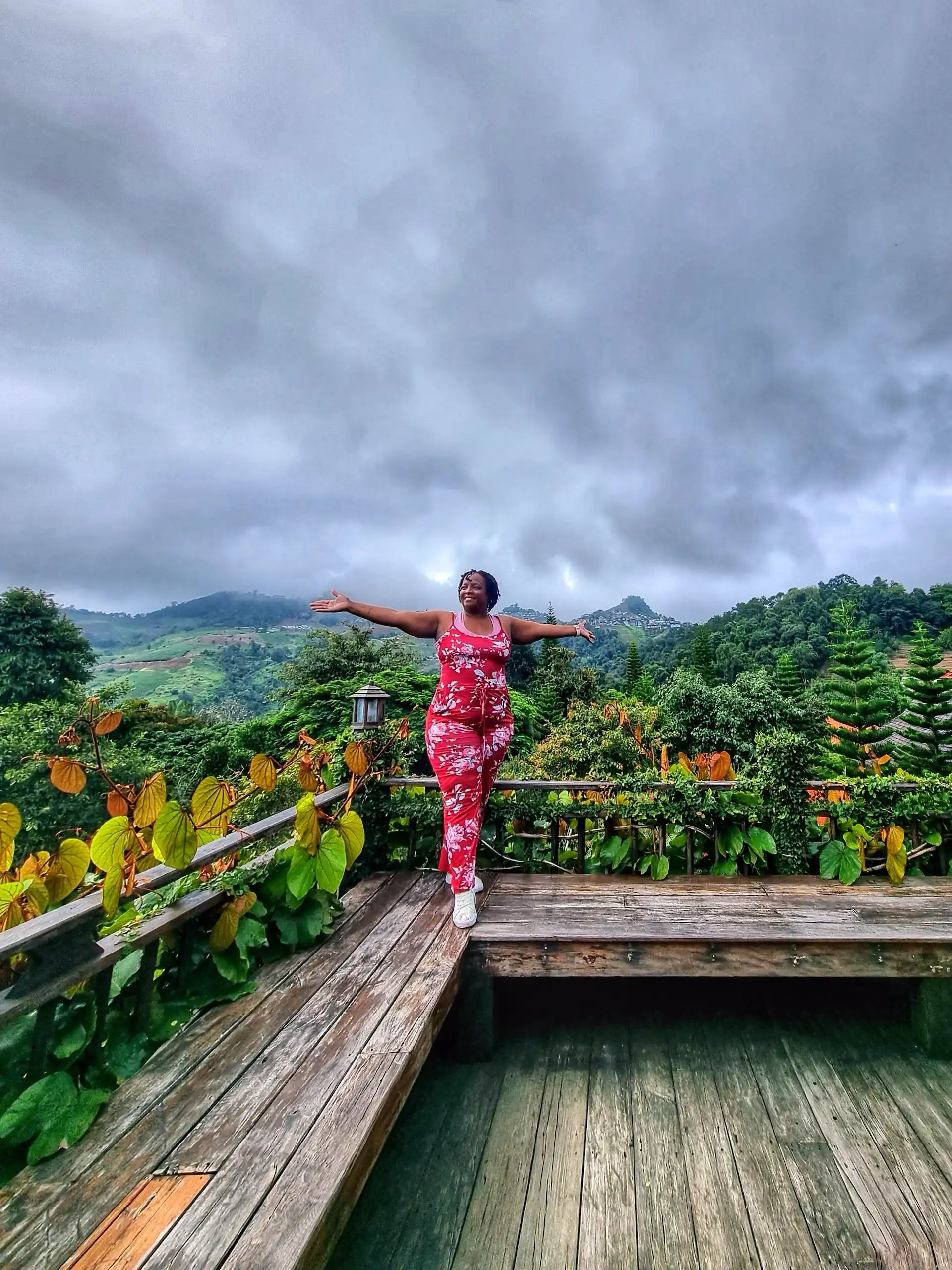 Stacey in Mon Jam Chiang Mai Thailand