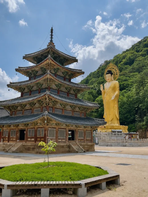Beopjusa Temple, Boeun, South Korea