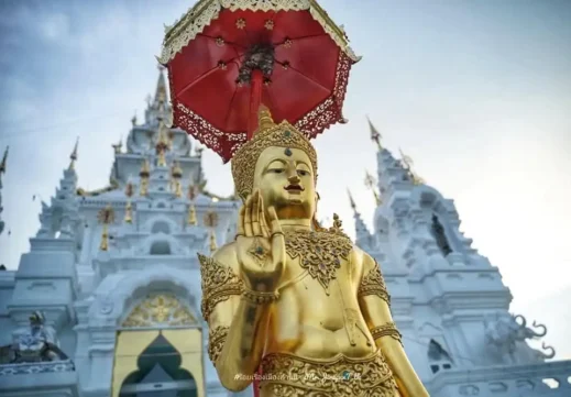 Buddha-Wat-Ban-Pong-Pagoda-Chiang-Mai-Thailand