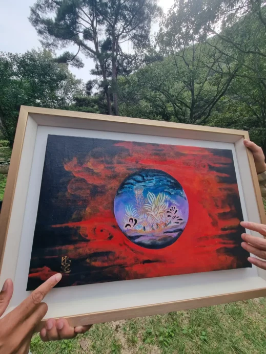 Day camping, picture, South Korea