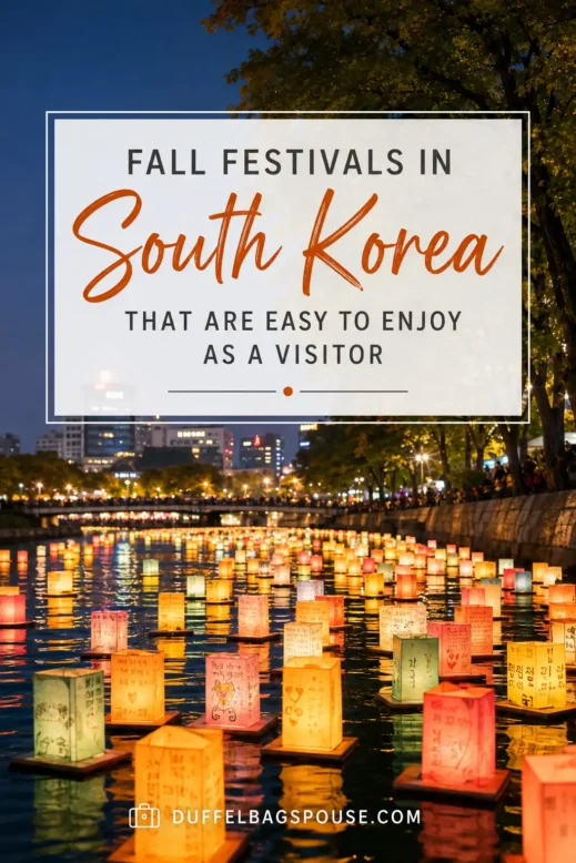 Fall Festivals in South Korea