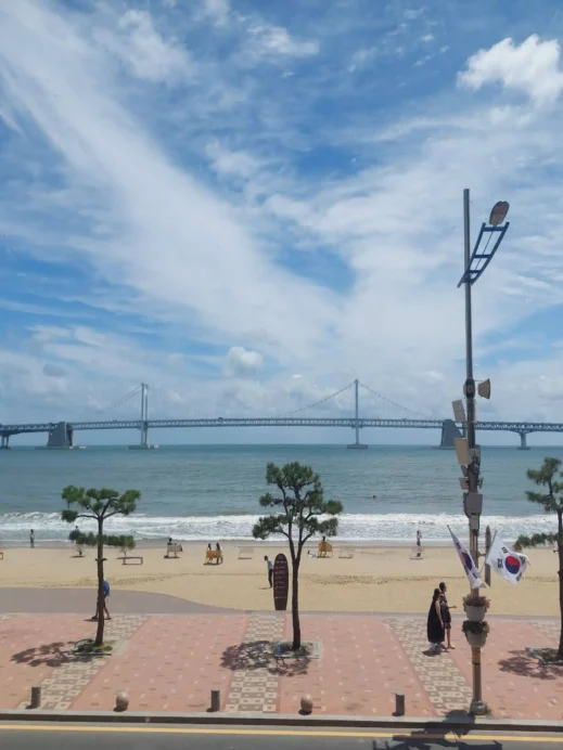 Gwangalli Beach during daylight