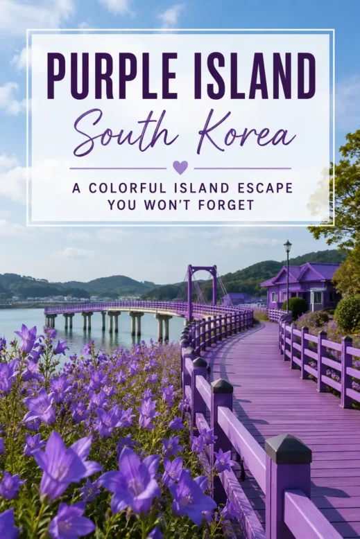 PURPLE ISLAND South Korea A COLORFUL ISLAND ESCAPE