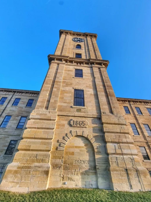 Rock Island, arsenal, Clock tower date