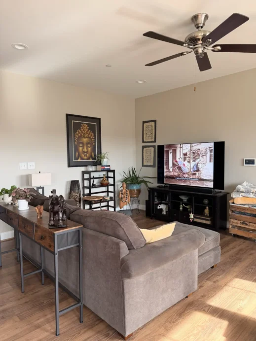 Rock Island, arsenal, Quarters. livingroom