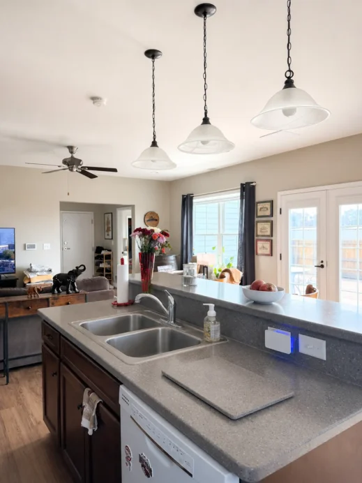 Rock Island, arsenal, quarters, kitchen