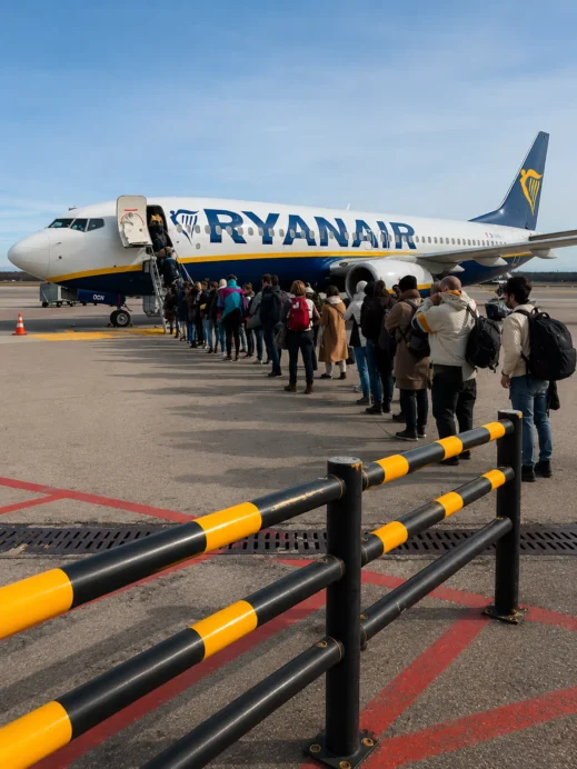 Ryanair is affordable in Europe