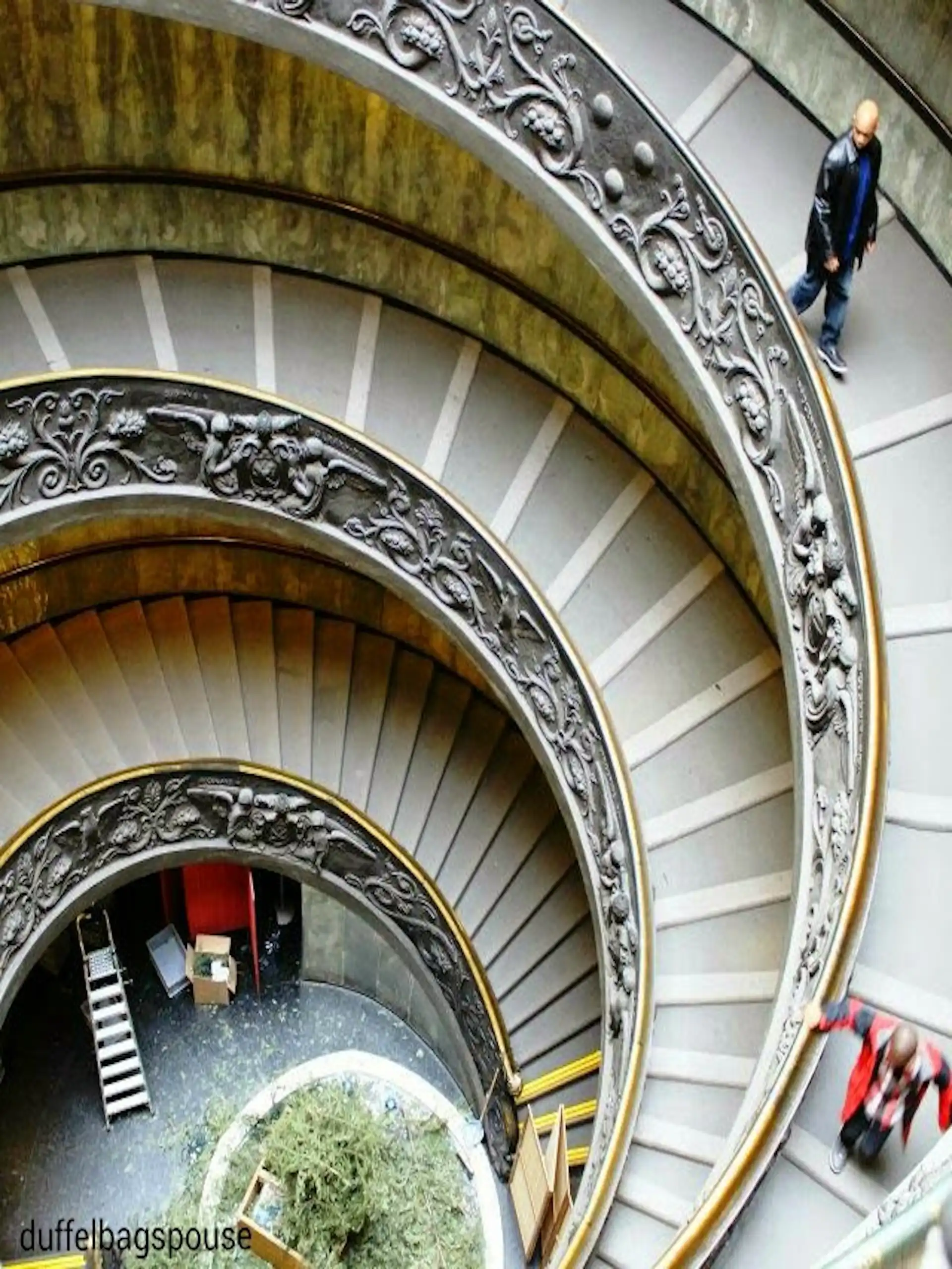 Sistine Chapel spiral staircase