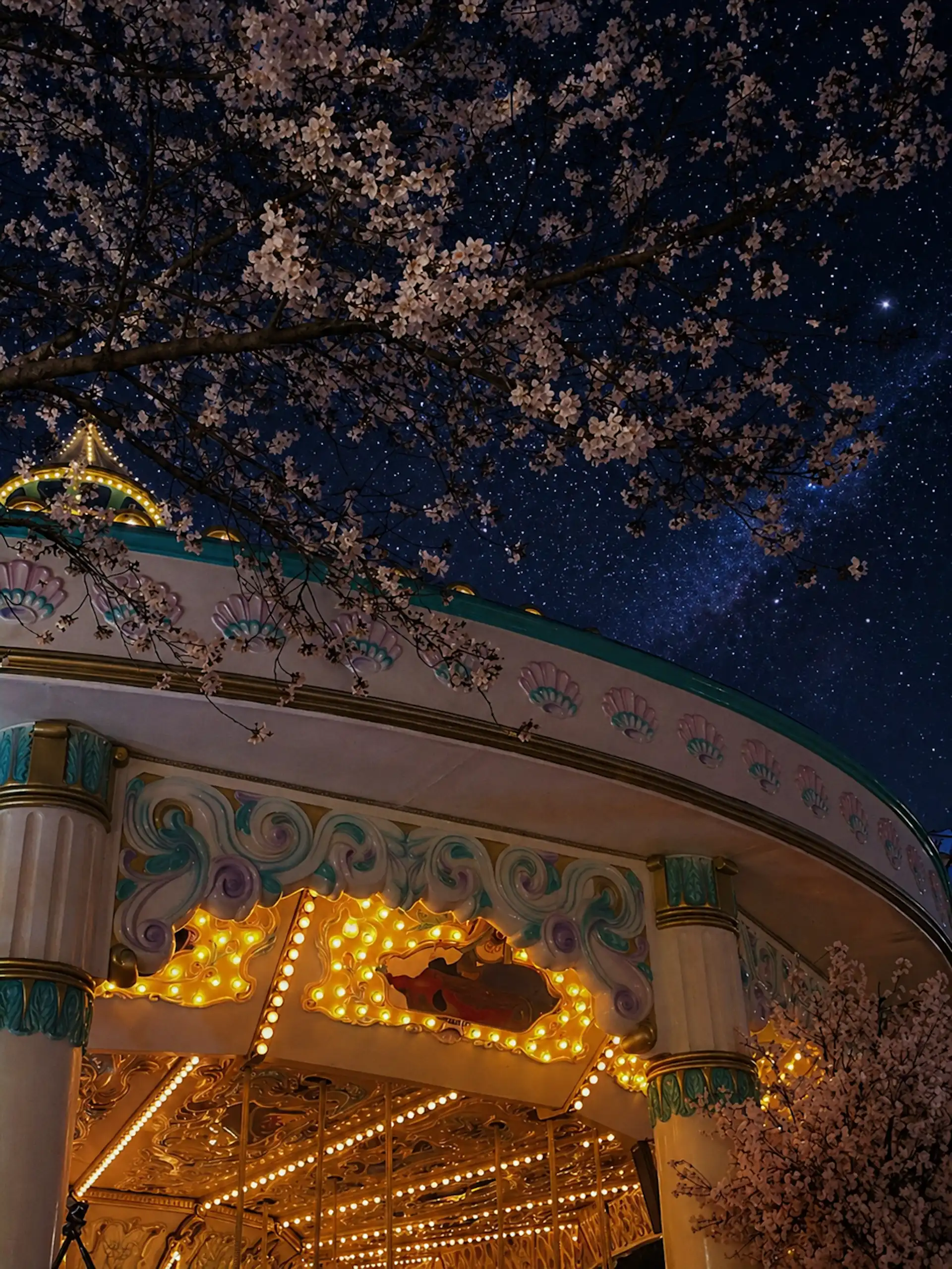 What You Need to Know Visiting E-World Amusement Park in spring carousel