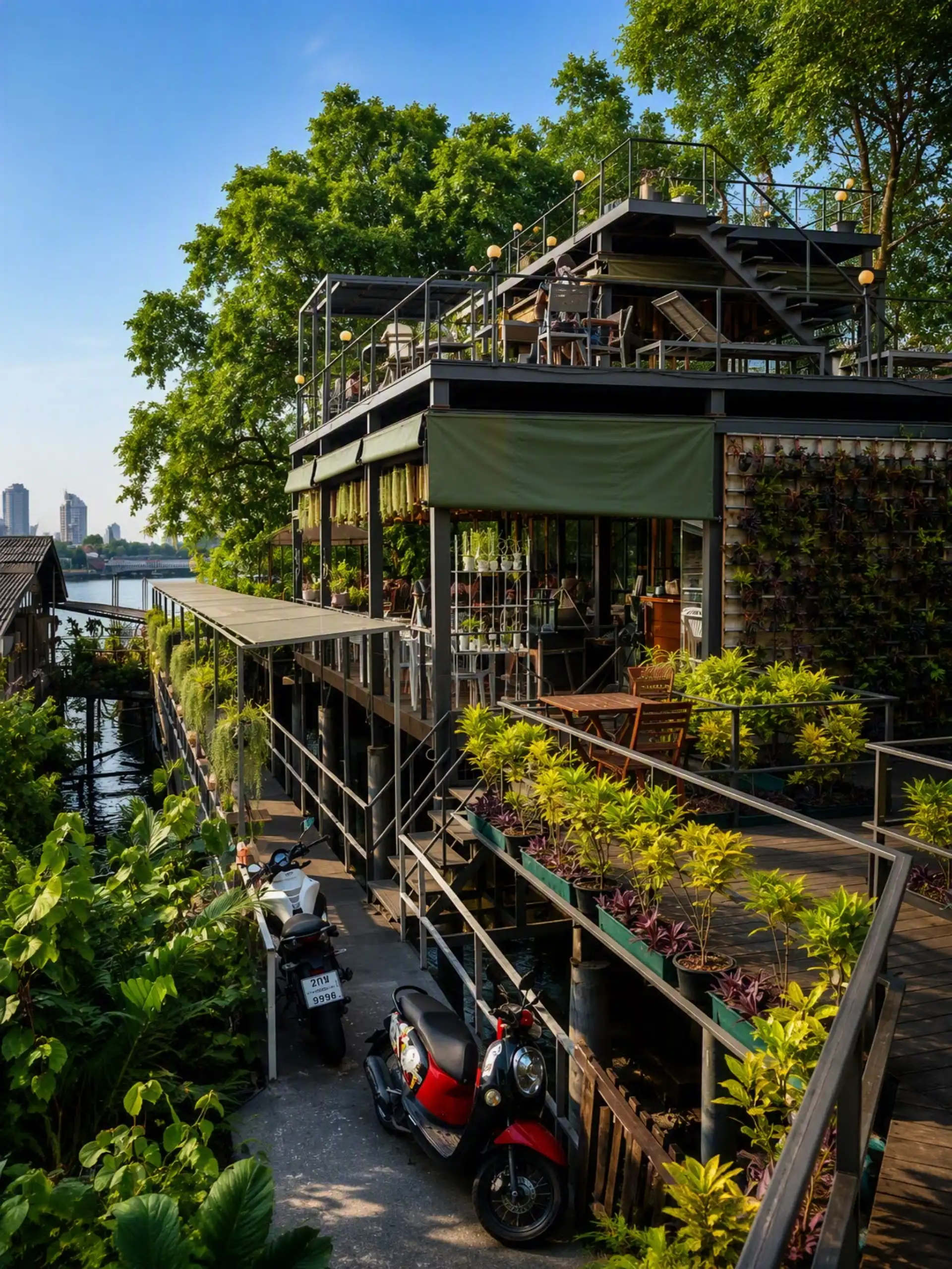 Bang Krachao, Green Lung, Bangkok, restaurant