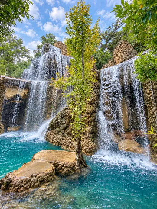 Dantewada, twin waterfalls