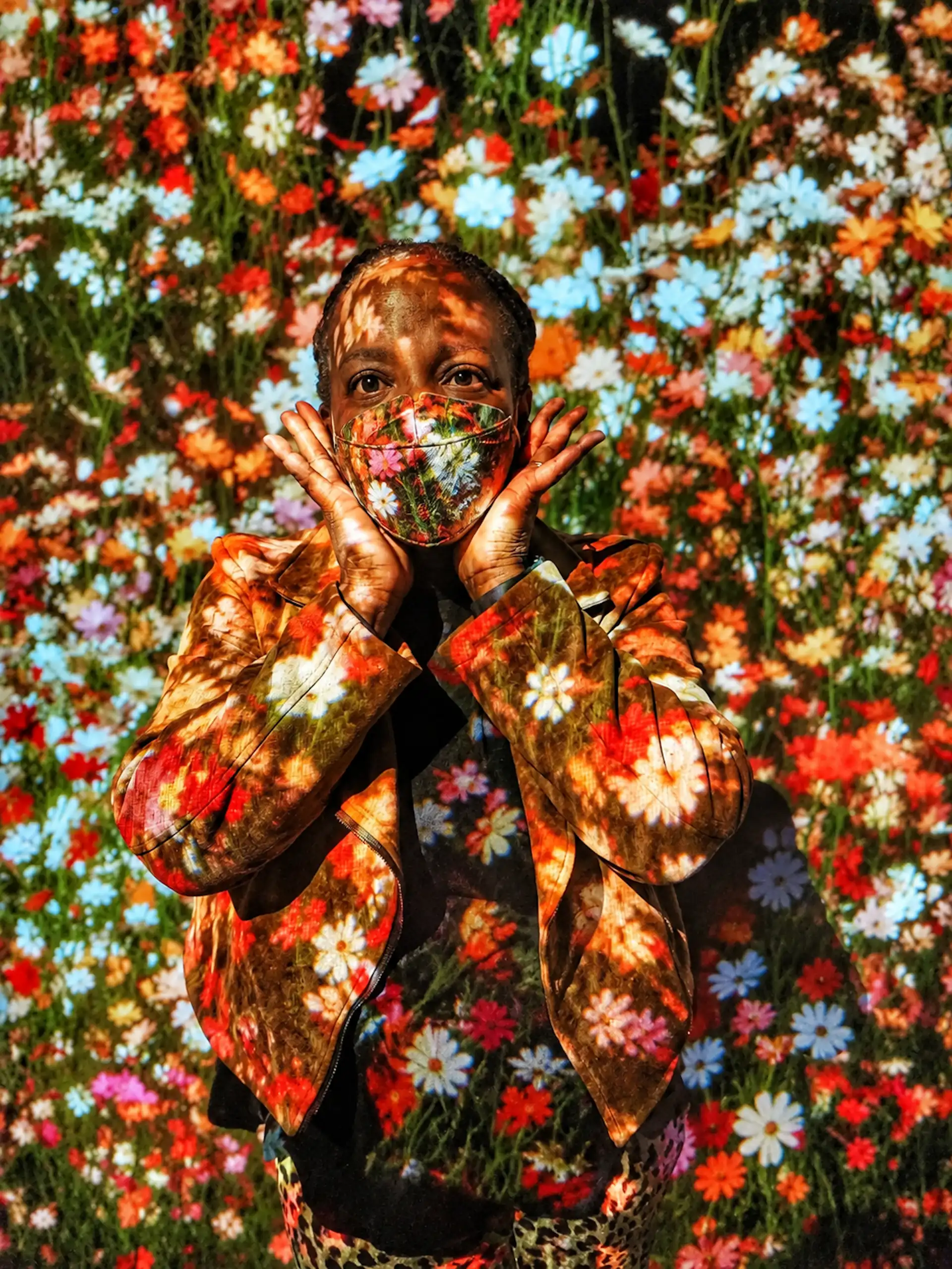Gangneung, Arte Museum, Stacey, flower projection