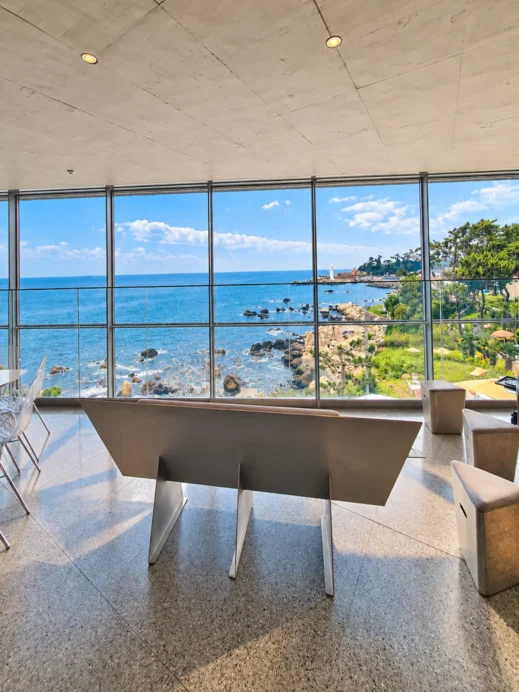 Greetvi Cafe, Ulsan, Coastal Ocean Views