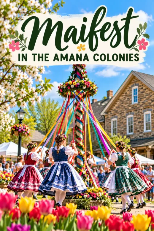 Maifest Spring in Amana Colonies