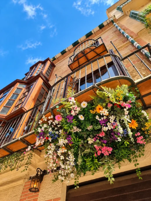 Malaga, balcones de forja, flowers