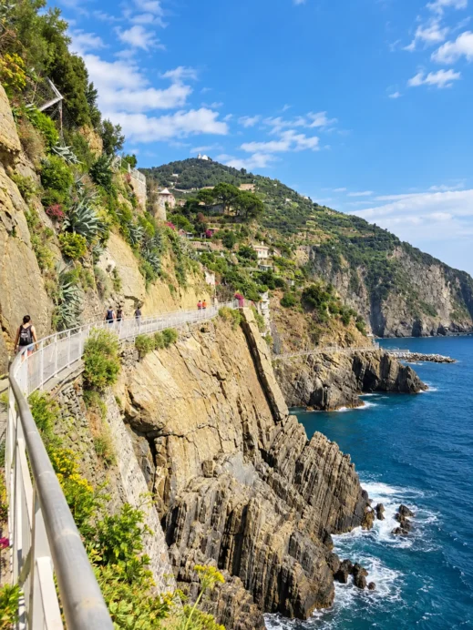 Mediterranean Cliffside Coastal Walk