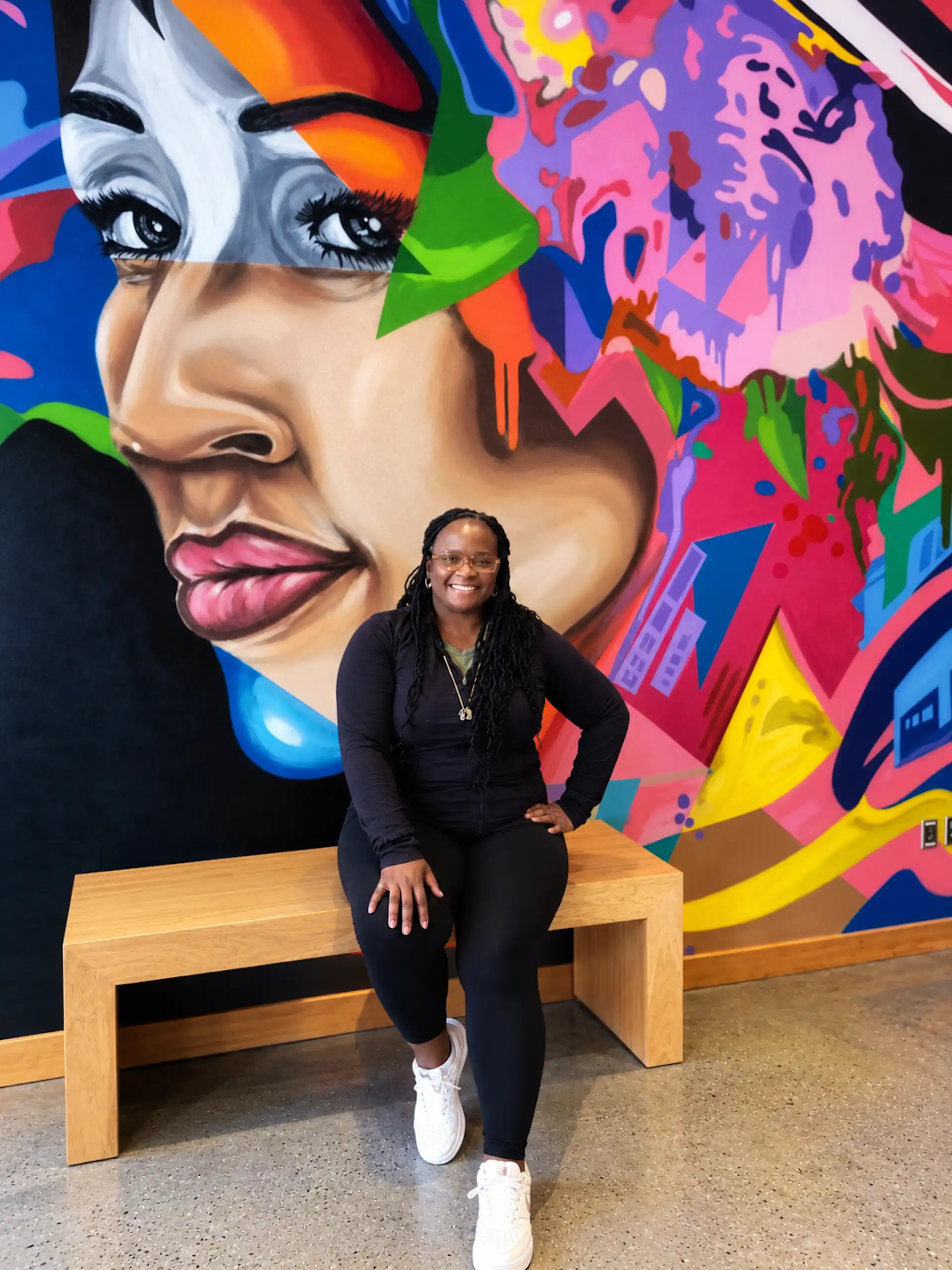 Salt Lake City, colorful mural