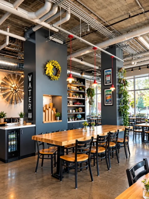 Scenic Route Bakery, Cafe Interior
