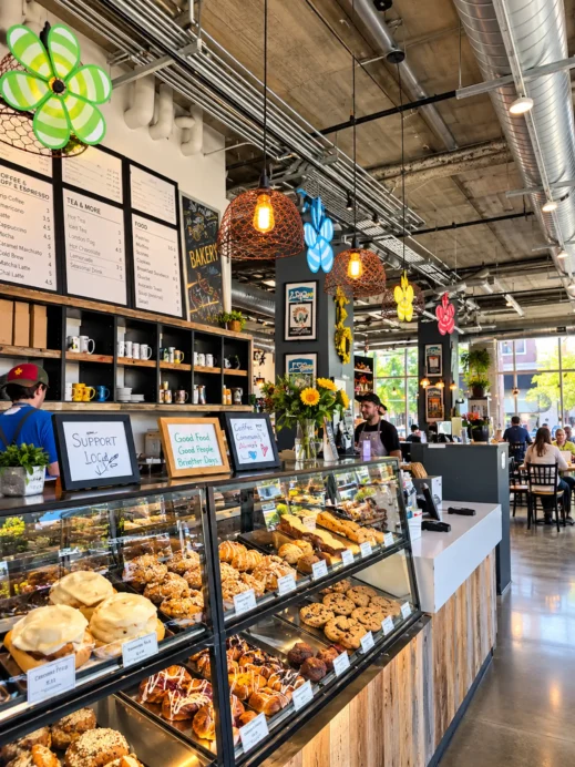 Scenic Route Bakery, Industrial Bakery Café