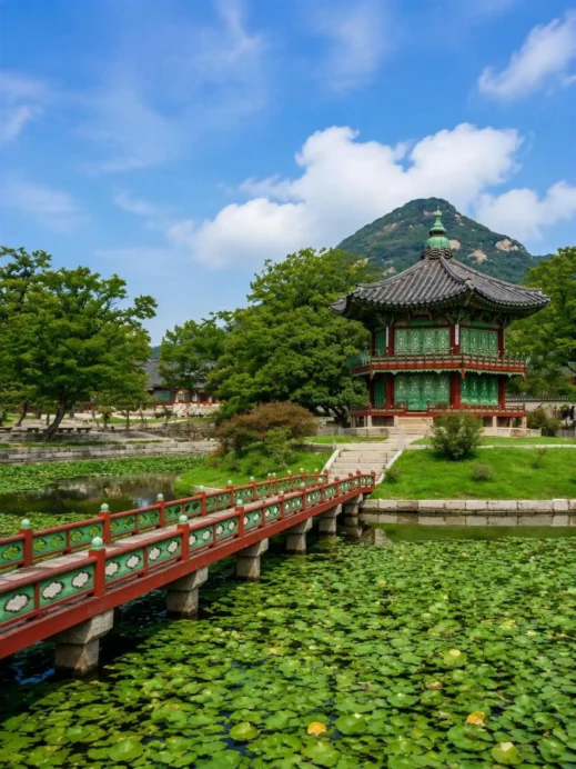 Seoul, palace gardens