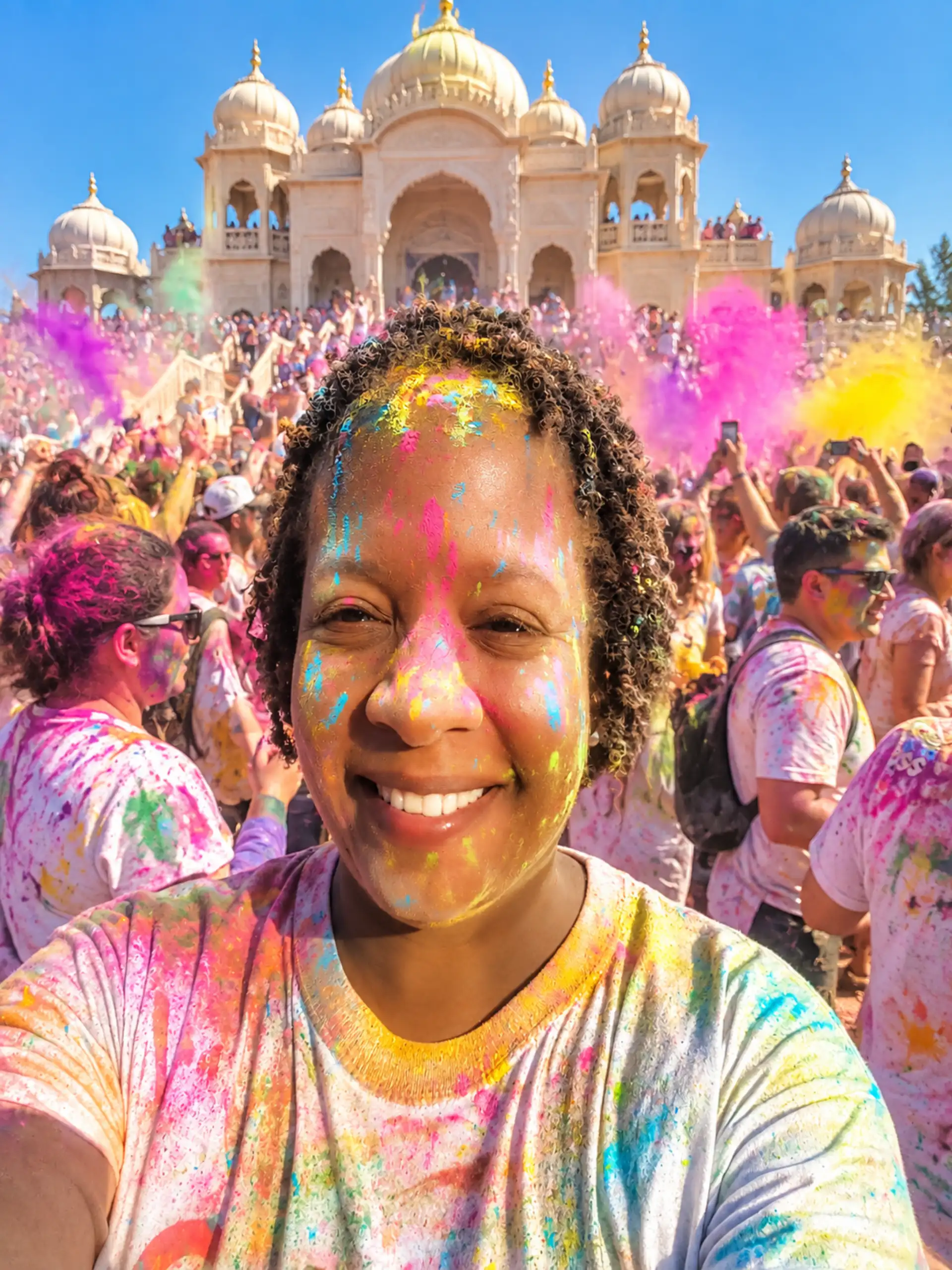 Spanish Fork, Utah, Holi Festival, Sri Sri Radha Krishna
