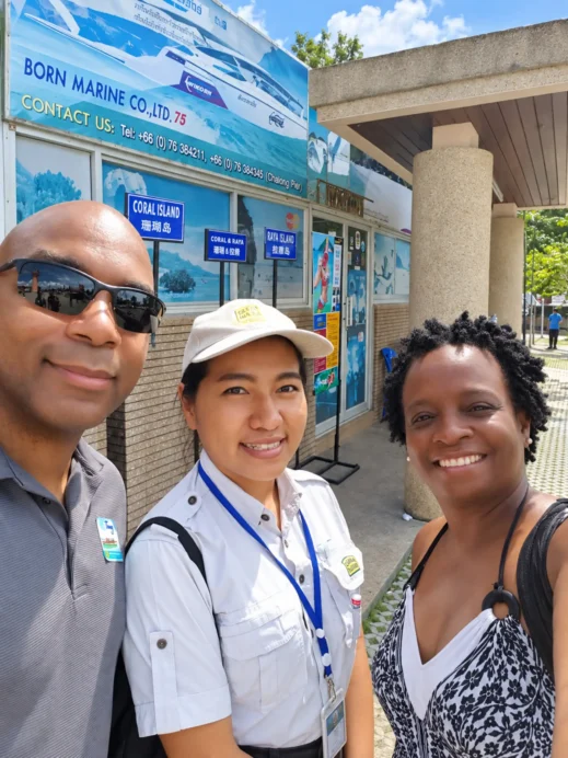 Steven, Stacey, Phuket, group tour, guide
