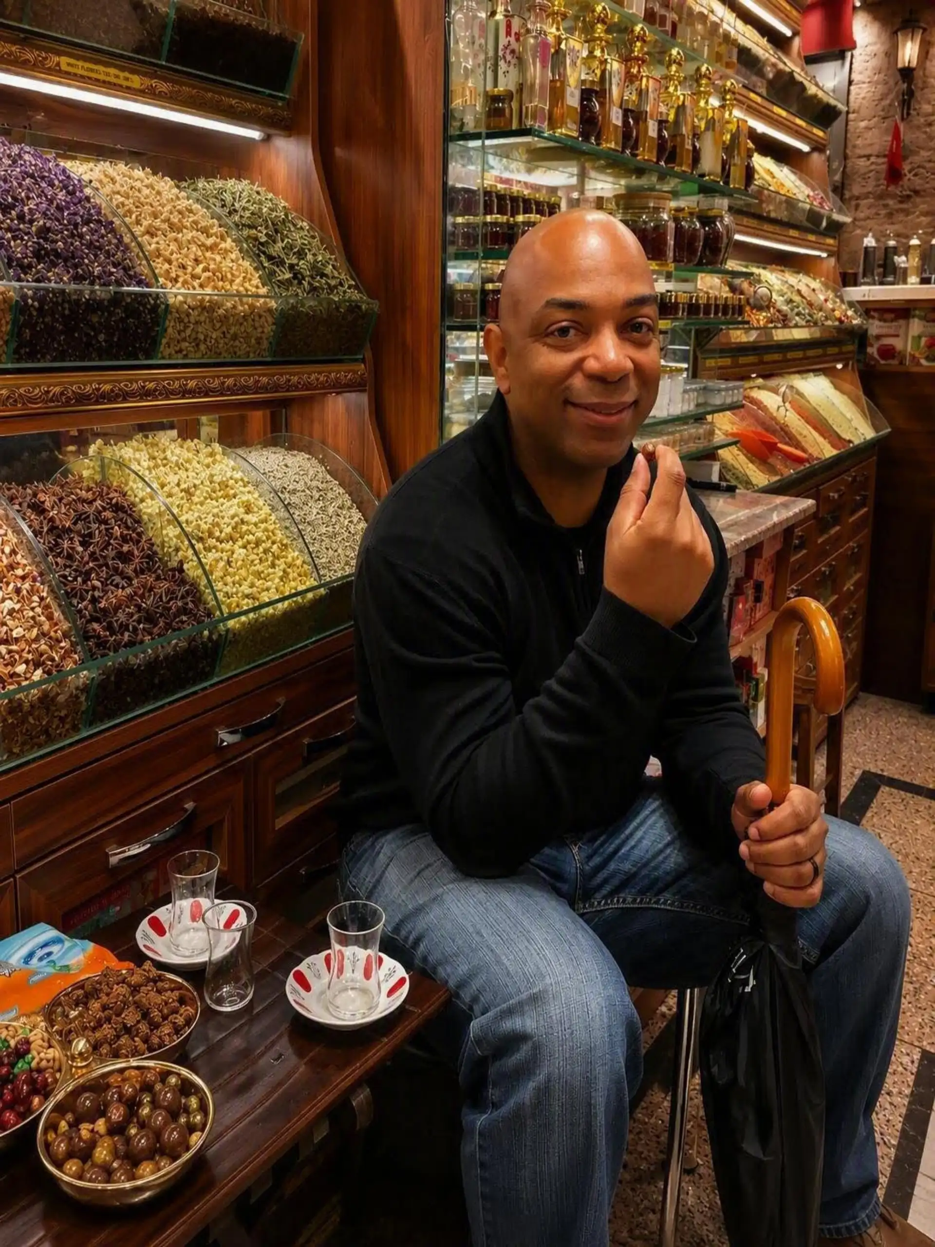 Steven, Turkish Delights, Grand Bazaar, Istanbul
