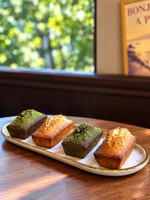 The Spot Fabulous, plated financiers