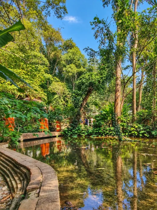 Wat Pha Lat, Temple Garden Pond Reflections