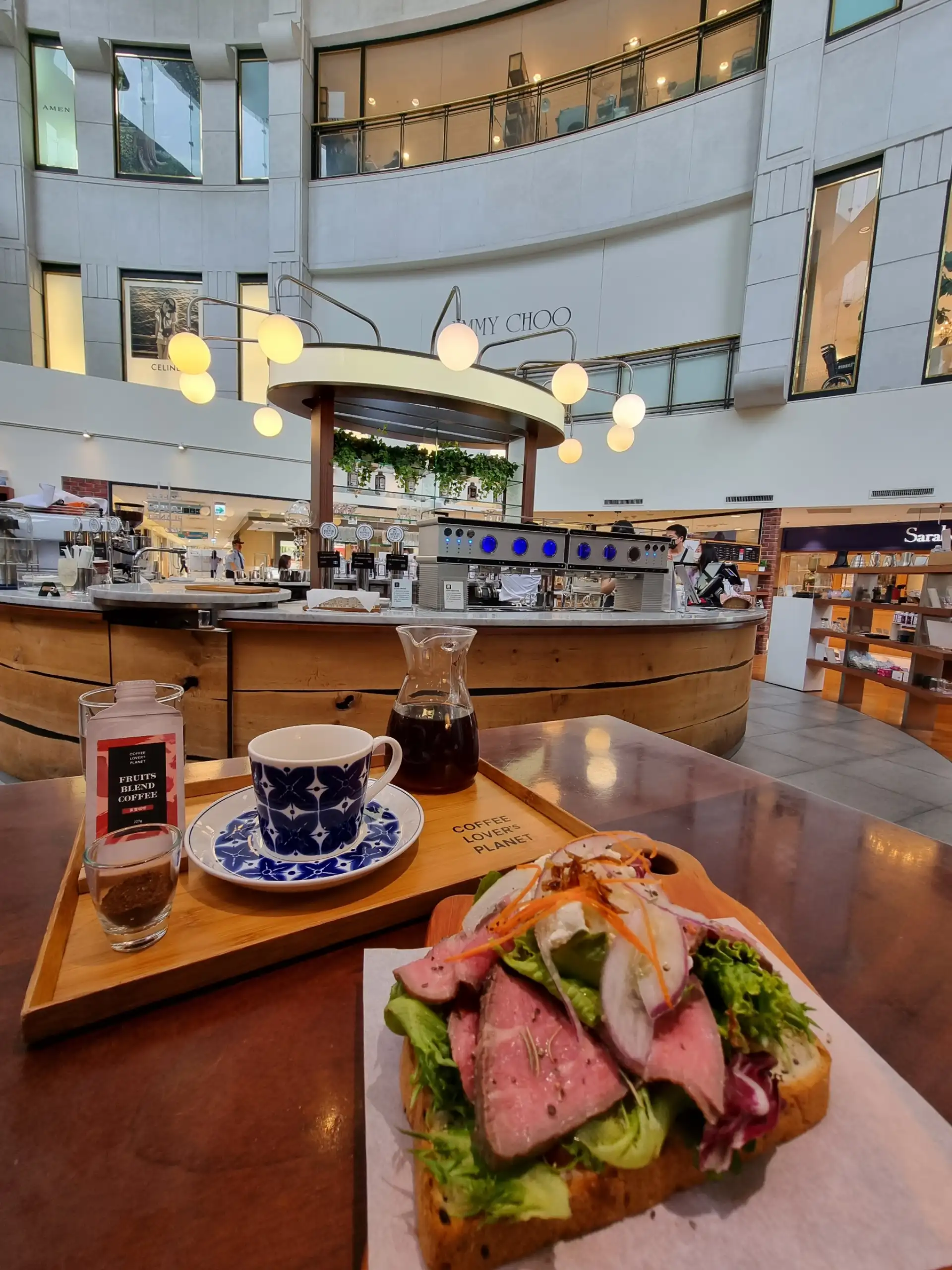 Coffee Lovers Planet, sandwich, Taipei, Taiwan